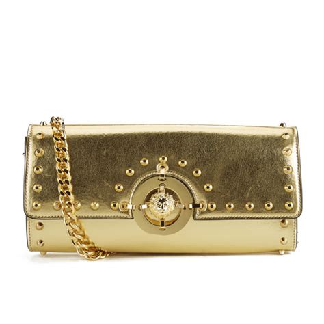 versus versace gold clutch|Versace clutch sale.